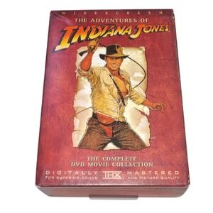 The Adventures of Indiana Jones The Complete DVD Movie Collection 4-Disc Box Set